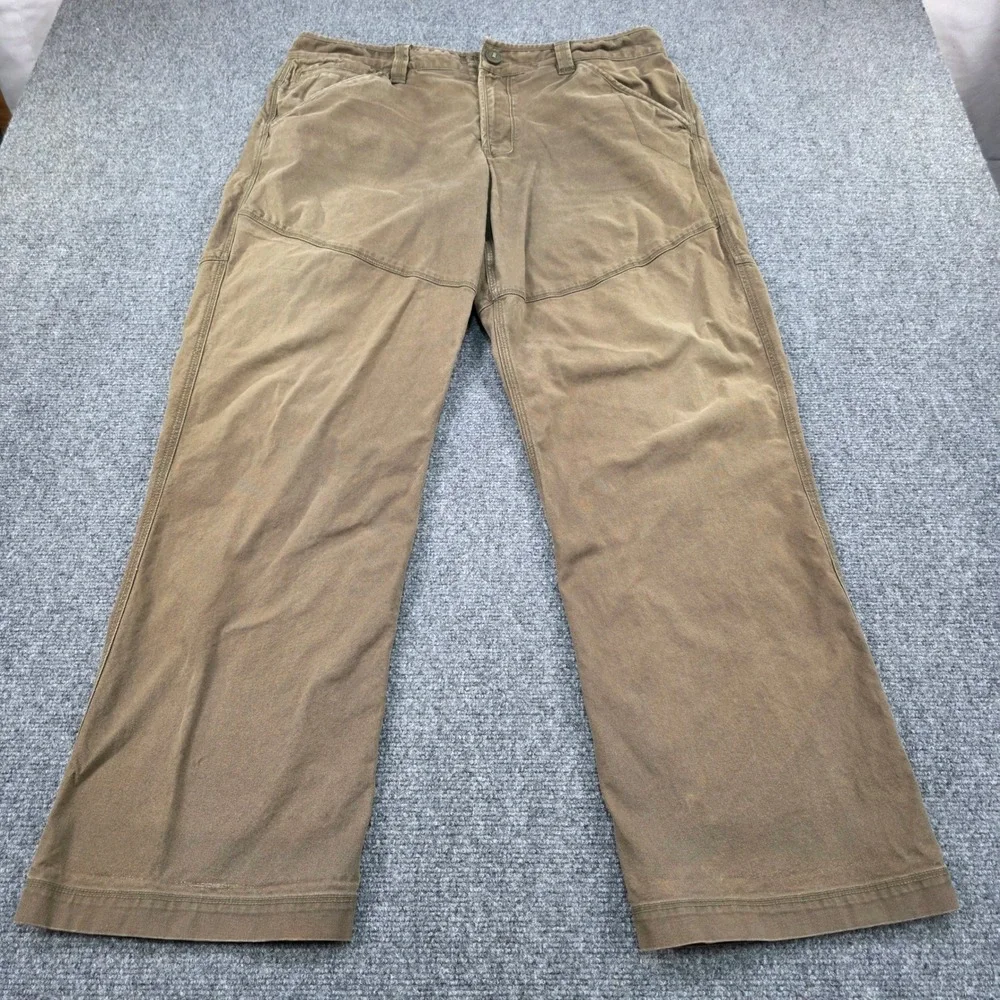 The North Face Men's Brown Carpenter‎ Utility Pants Workwear Size 40